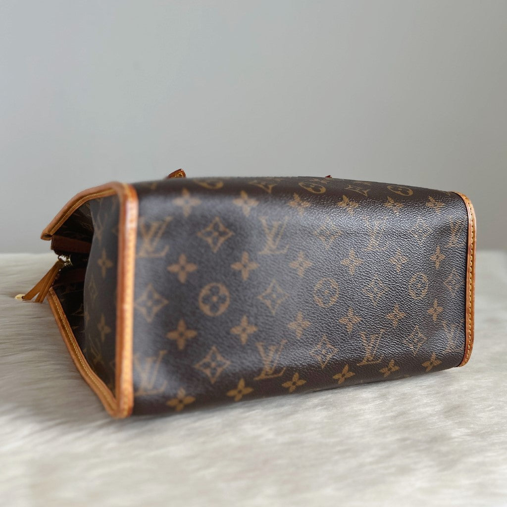 Louis Vuitton Signature Monogram Popincourt Haut Shoulder Bag