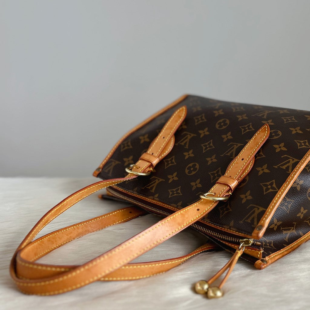 Louis Vuitton Signature Monogram Popincourt Haut Shoulder Bag