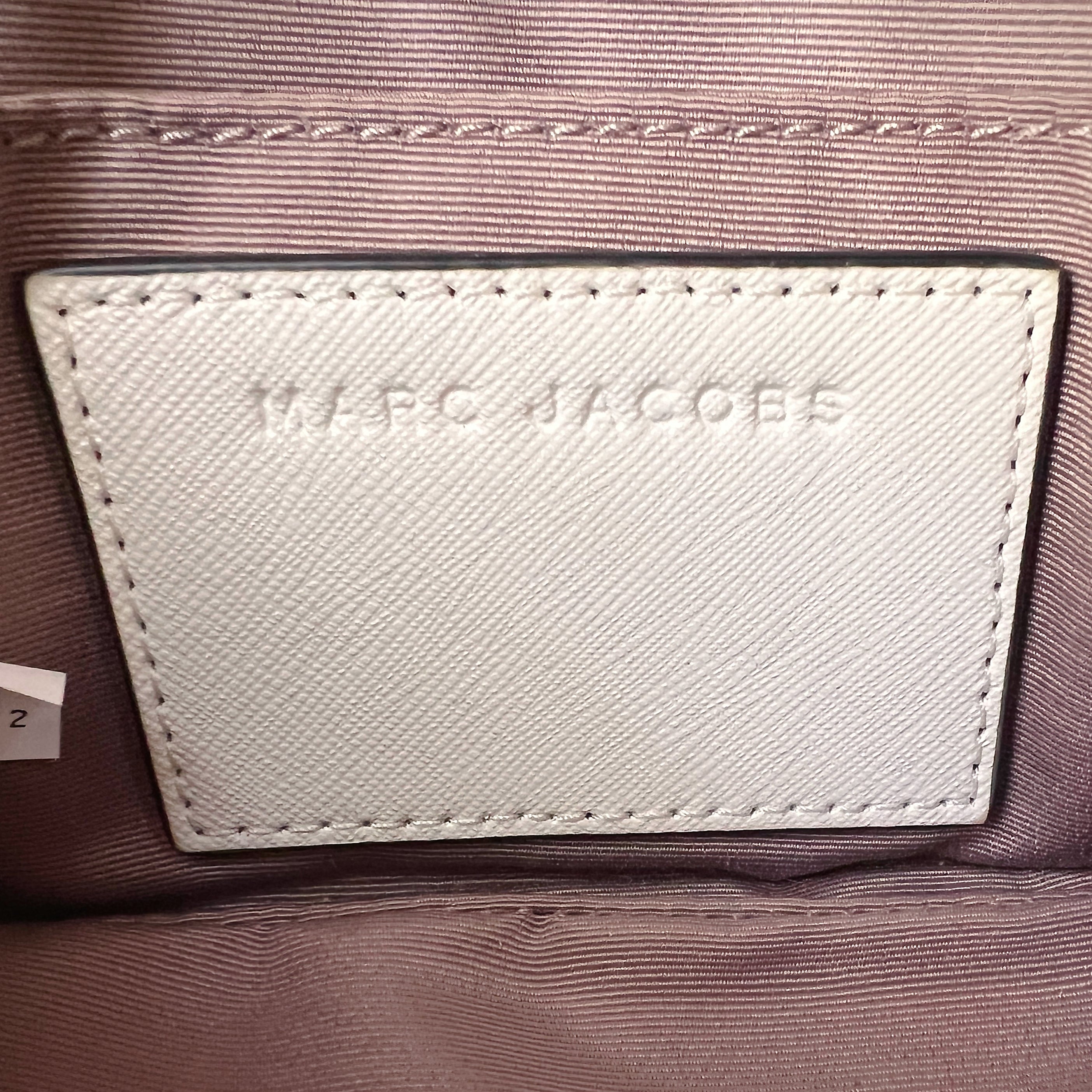 Marc Jacobs Tri-Tone Leather Camera Crossbody Shoulder Bag Excellent