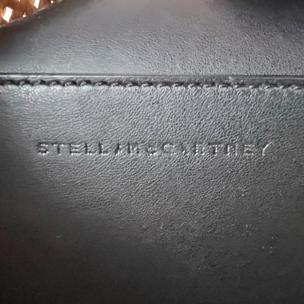 Stella Mccartney Holiday Straw Tassel Drawstring Crossbody Shoulder Bag Excellent