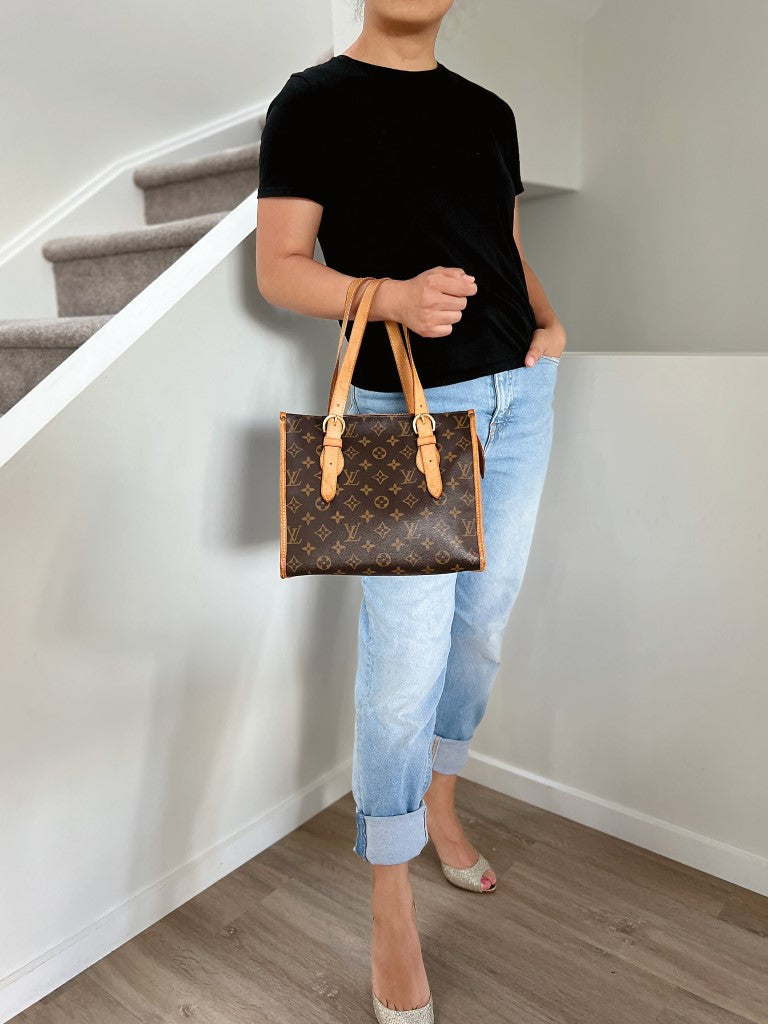 Louis Vuitton Signature Monogram Popincourt Haut Shoulder Bag