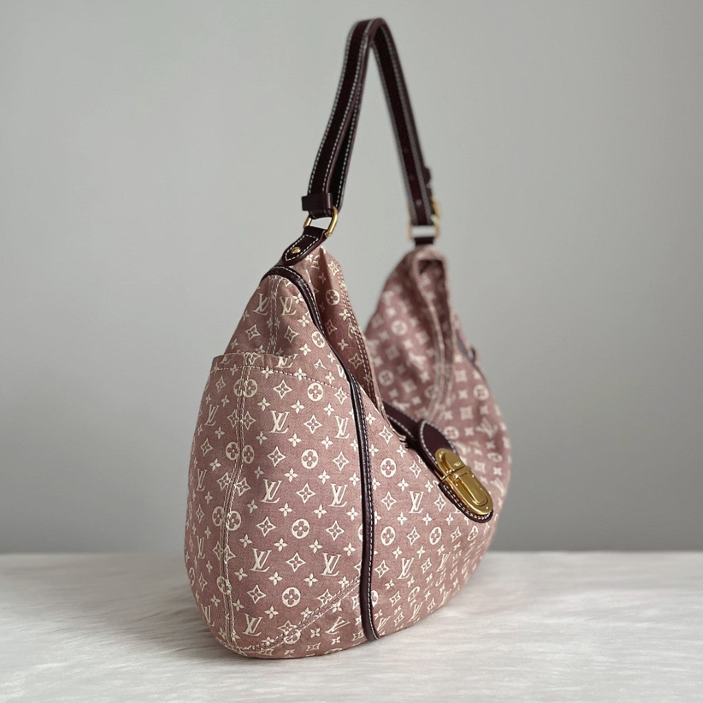 Louis Vuitton Mini Lin Manon Monogram Idylle Shoulder Bag Excellent