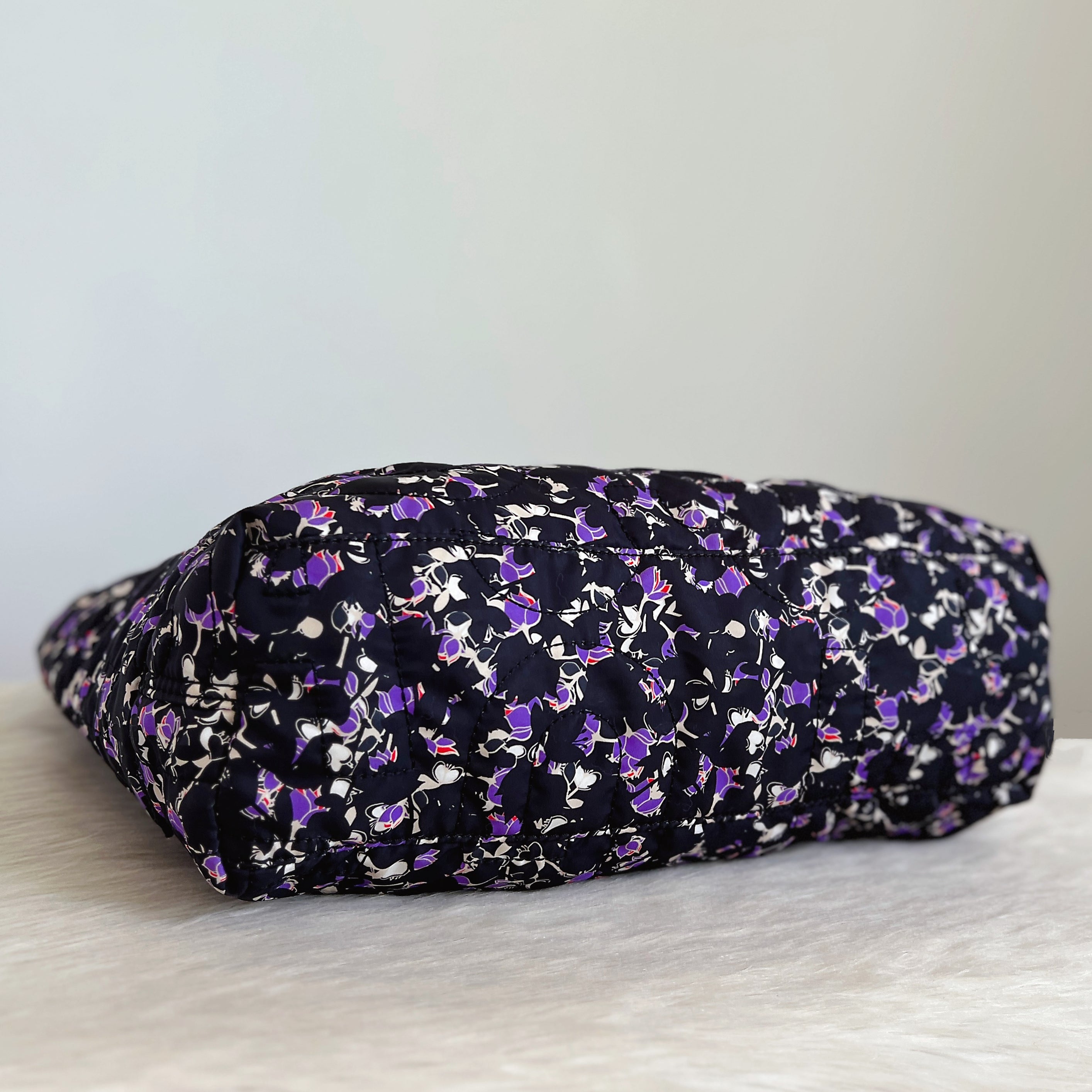 Marc Jacobs Floral Pattern Holiday Large Shoulder Bag Excellent