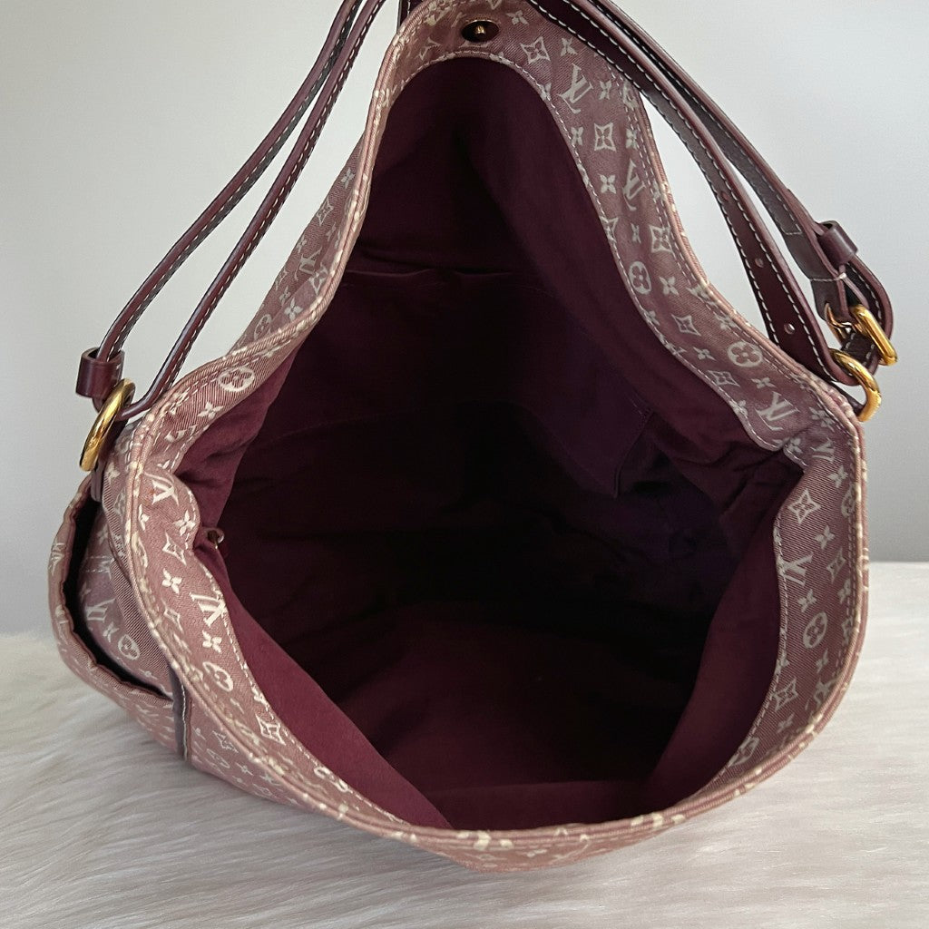Louis Vuitton Mini Lin Manon Monogram Idylle Shoulder Bag Excellent