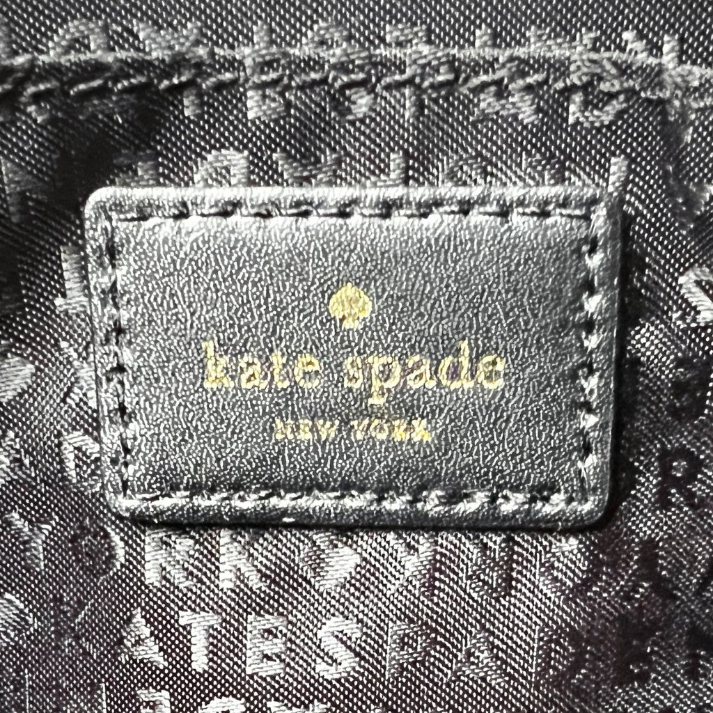 Kate Spade Black Leather Colour Block Crossbody Shoulder Bag Excellent