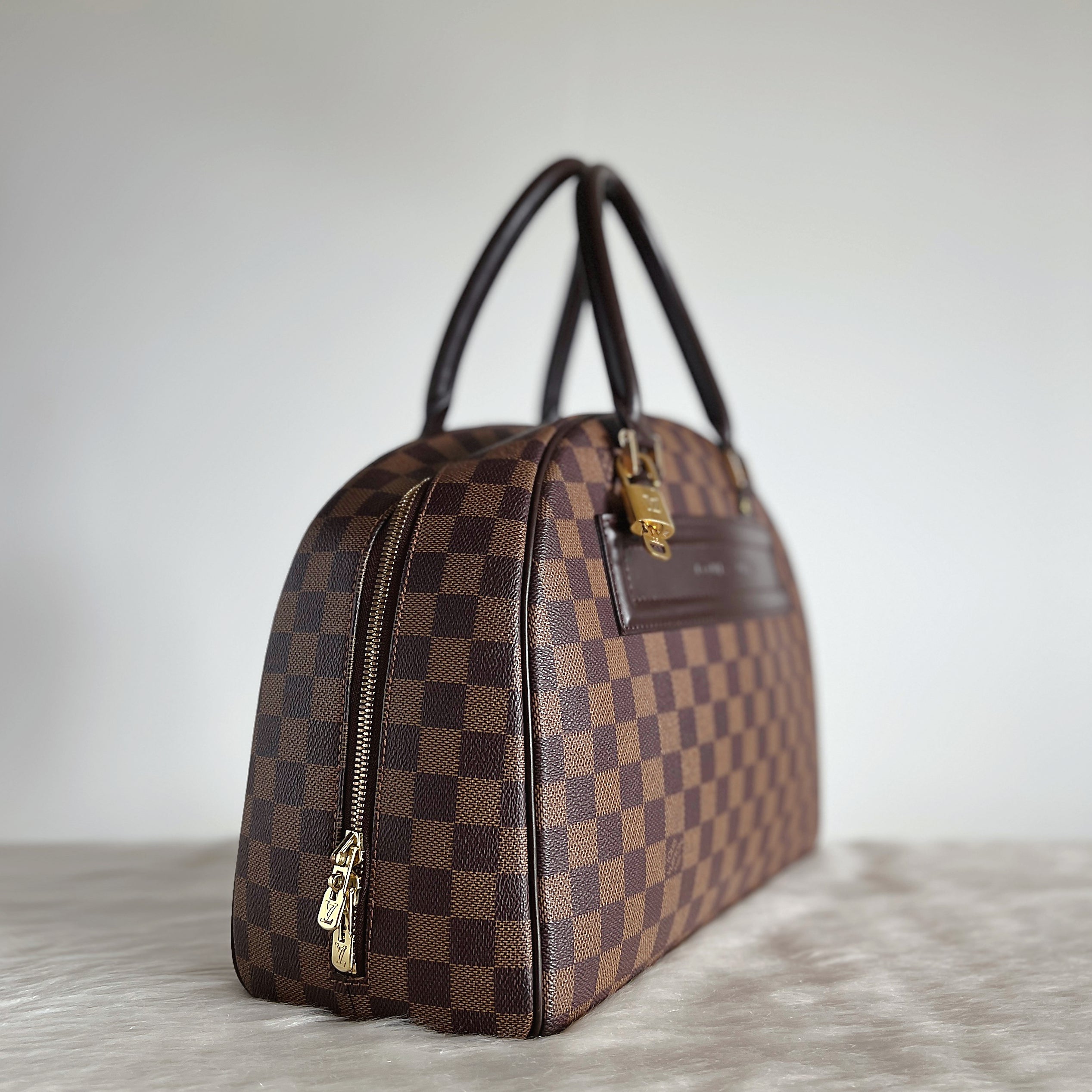 Louis Vuitton Signature Ebene Damier Nolita Tote Bag Excellen
