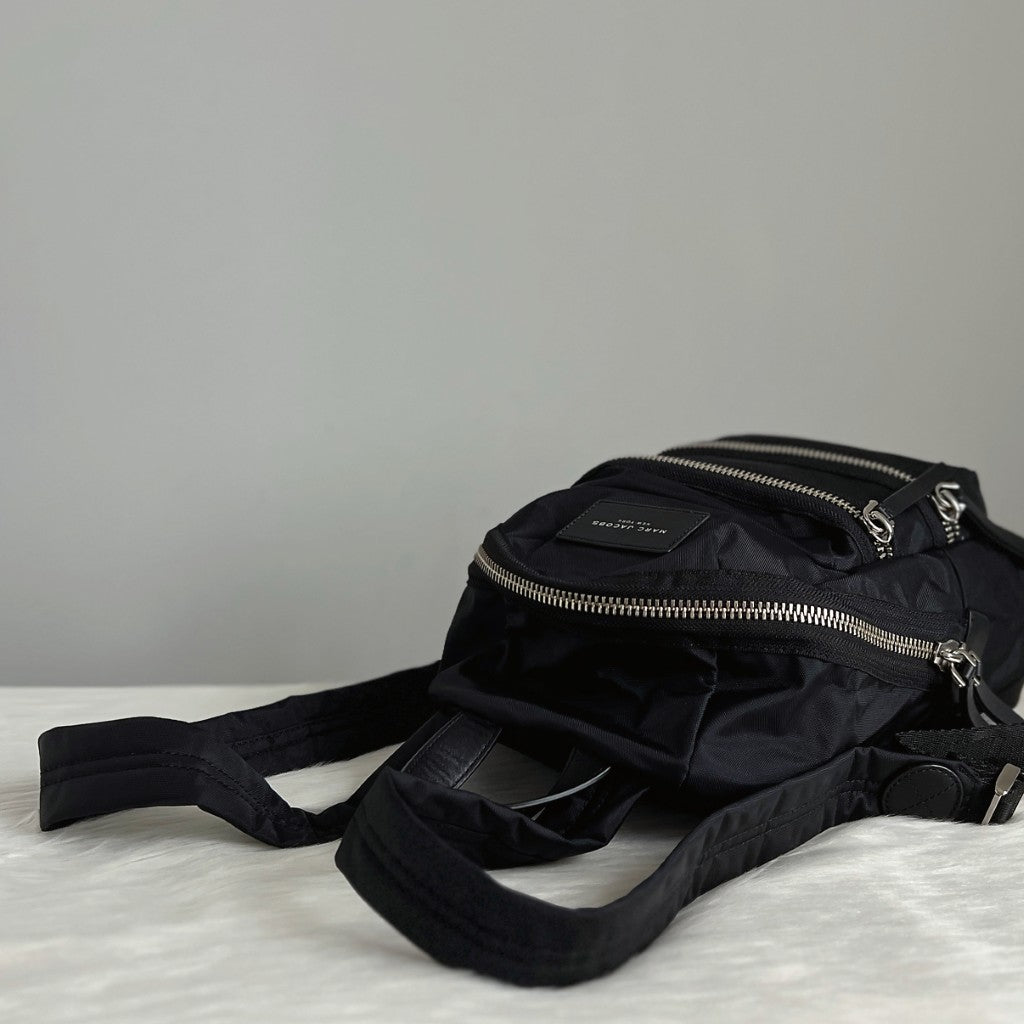 Marc Jacobs Black Multi-Compartment Backpack Like New