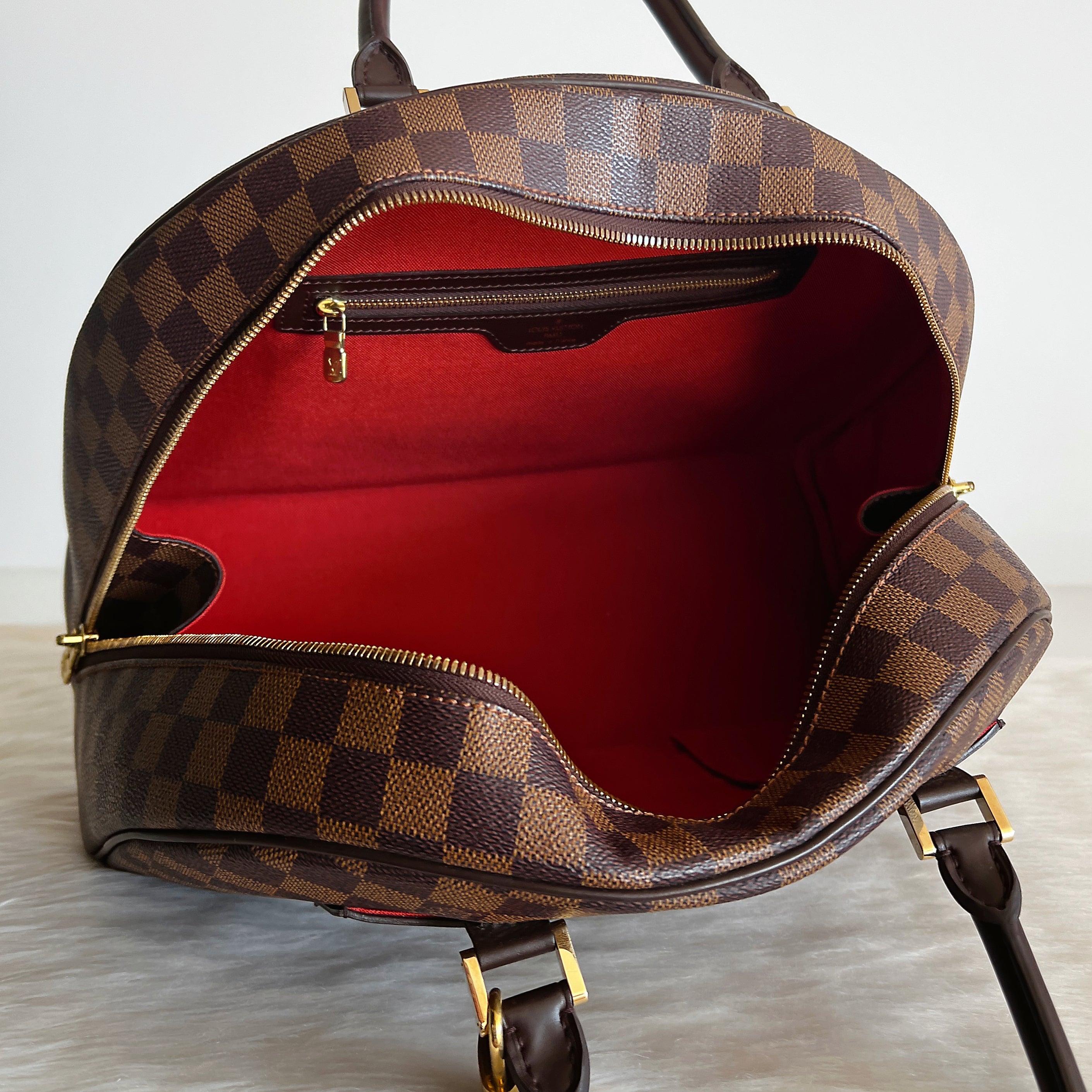 Louis Vuitton Signature Ebene Damier Nolita Tote Bag Excellen