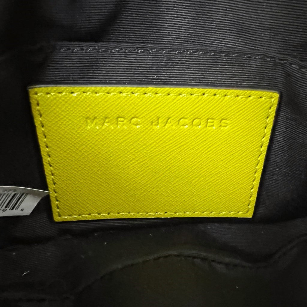 Marc Jacobs Tri-Tone Leather Camera Crossbody Shoulder Bag