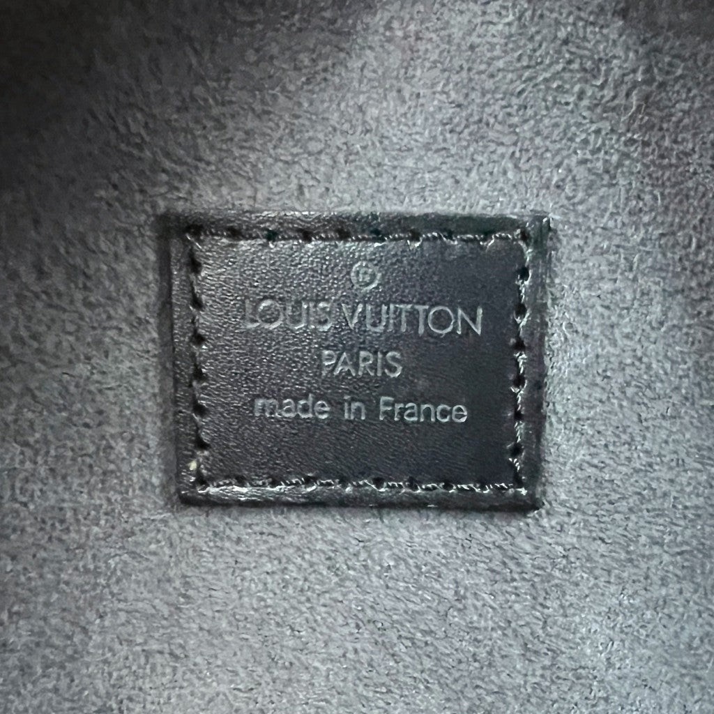 Louis Vuitton Black Epi Leather Sablons Tote Bag Excellent