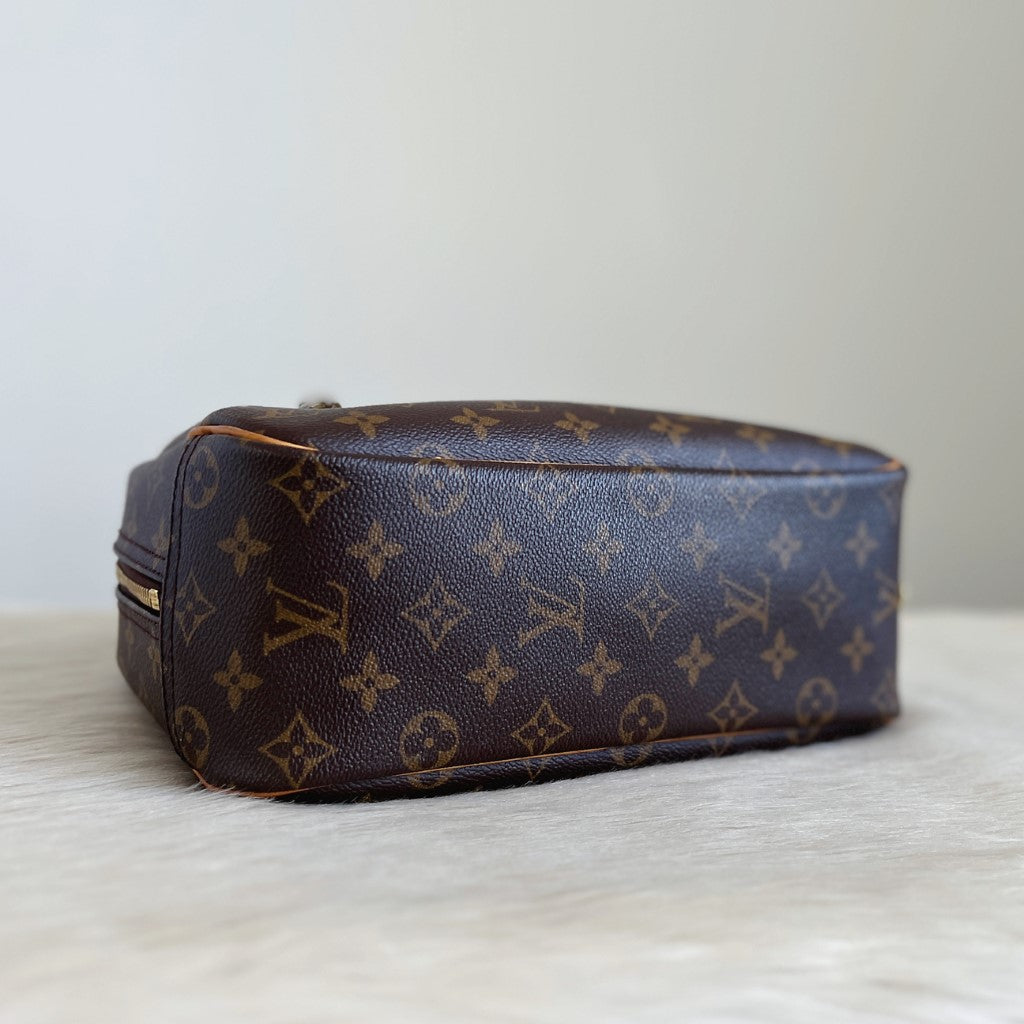 Louis Vuitton Signature Monogram Trouville Tote
