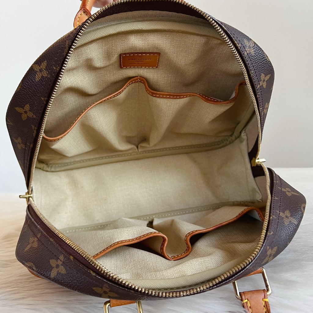 Louis Vuitton Signature Monogram Trouville Tote