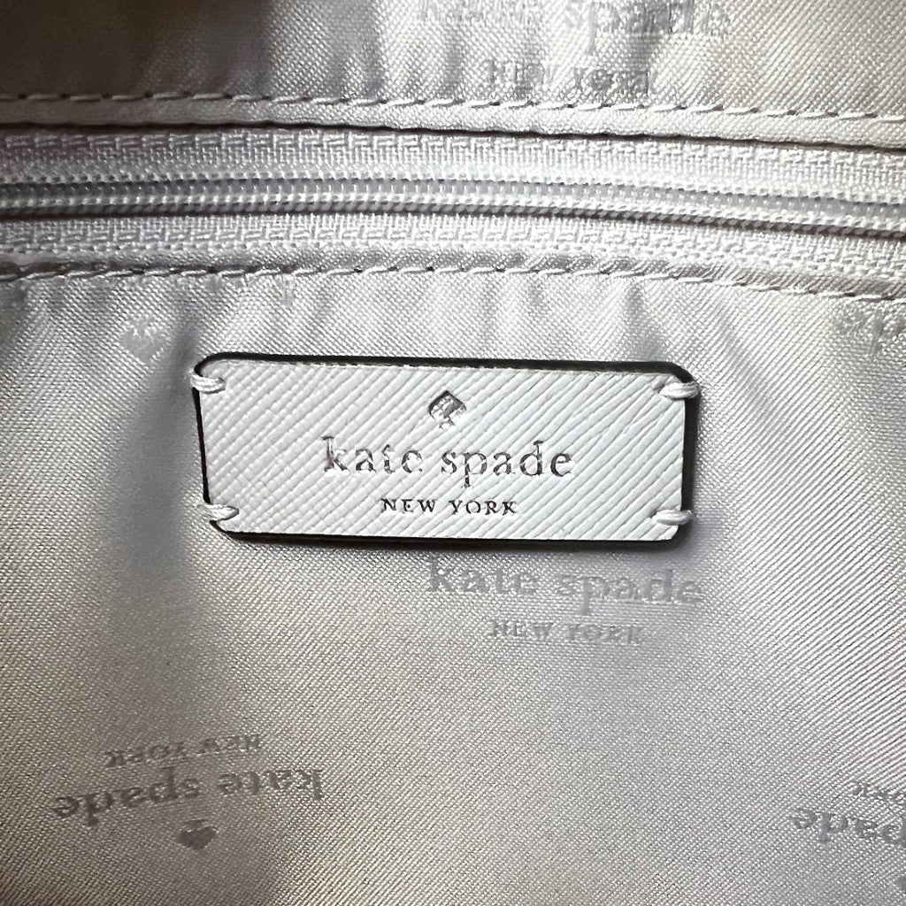 Kate Spade Tri Tone Leather Front Logo 2 Way Shoulder Bag Like New