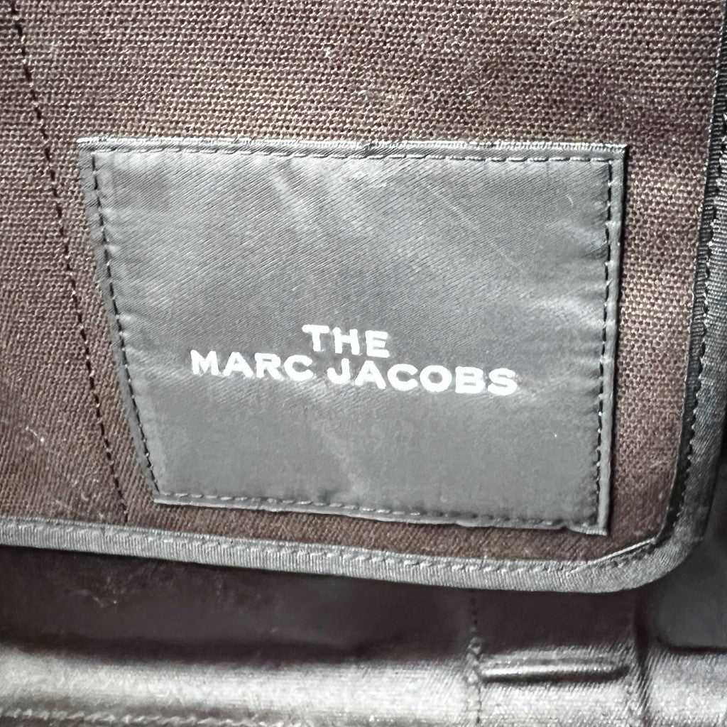 Marc Jacobs Black Signature Book Tote Large Shoulder Bag Excellent