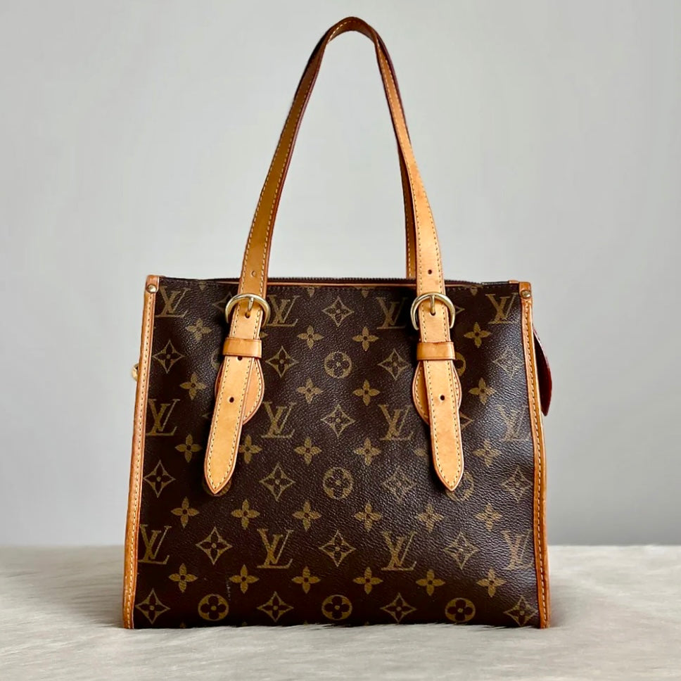 Louis Vuitton Signature Monogram Popincourt Haut Shoulder Bag