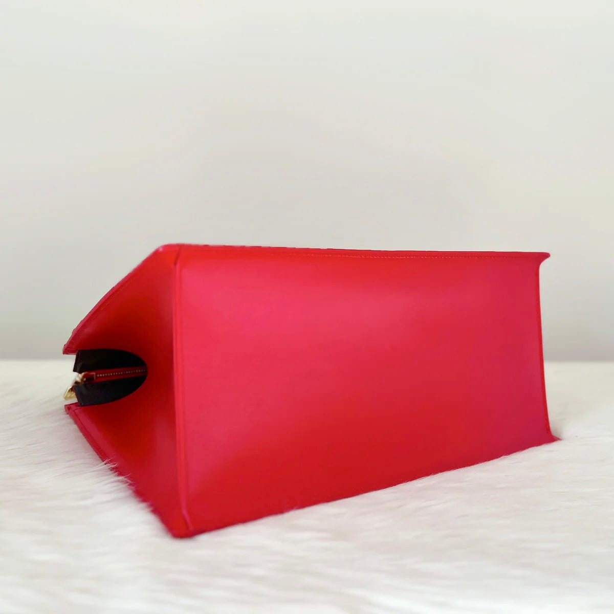 Louis Vuitton Red Epi Leather Riviera Large Tote Bag Excellent
