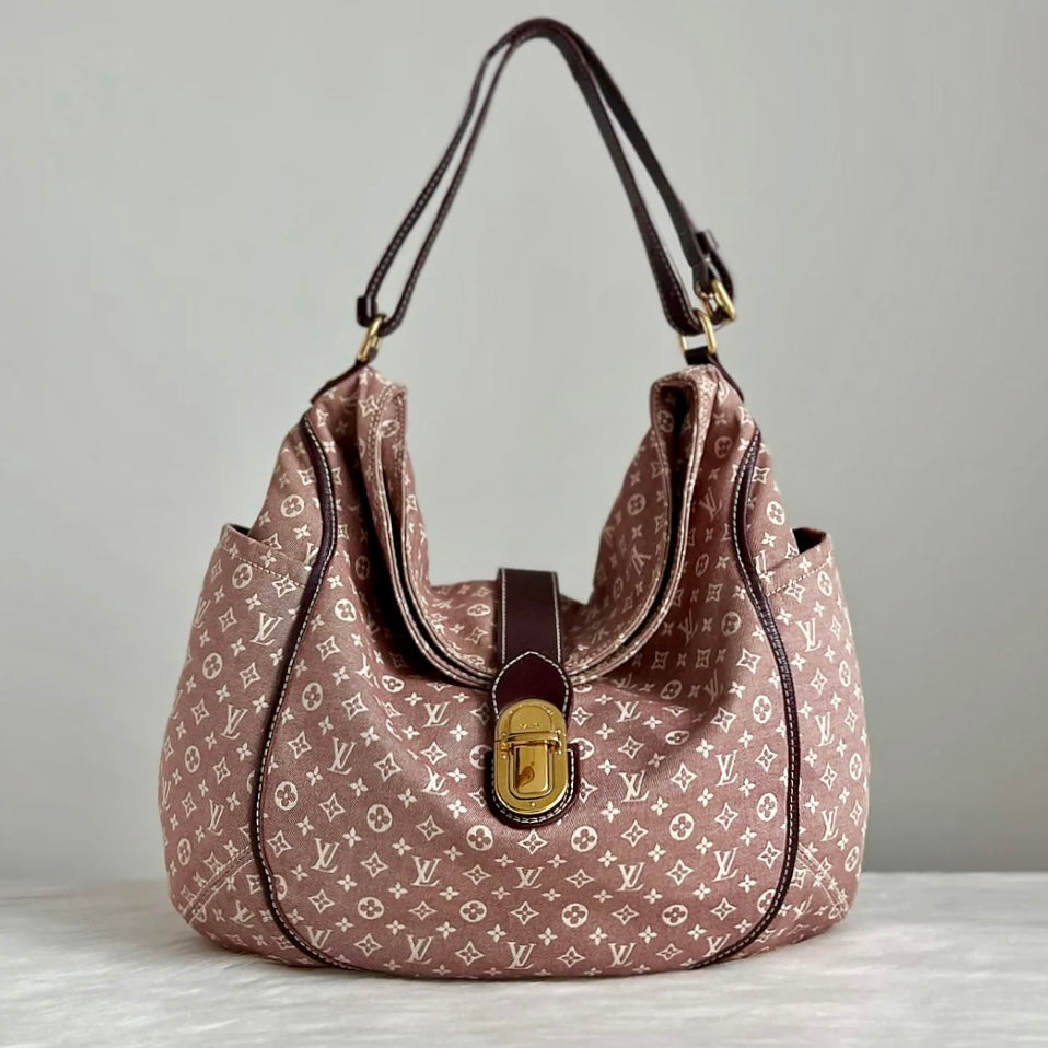 Louis Vuitton Mini Lin Manon Monogram Idylle Shoulder Bag Excellent