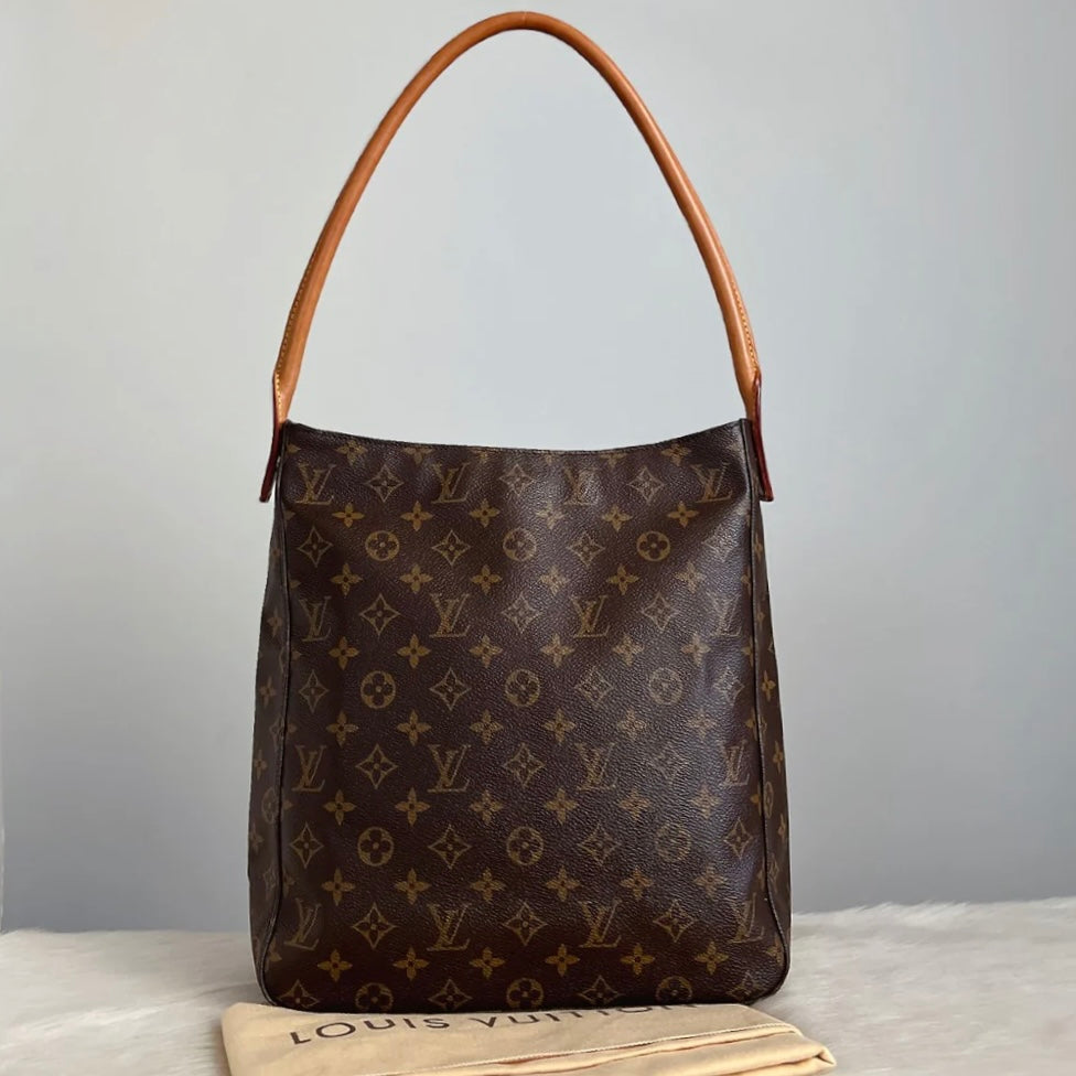 Louis Vuitton Signature Monogram Looping GM Shoulder Bag