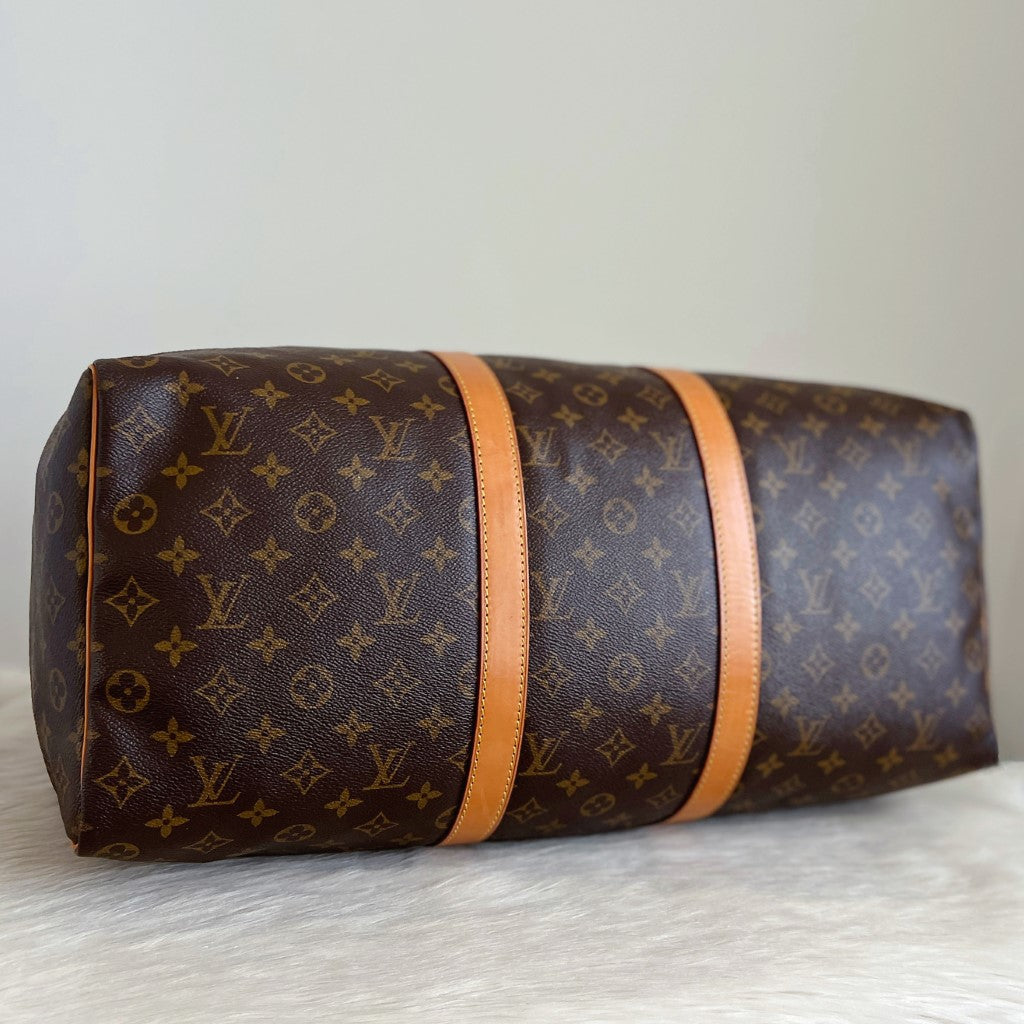 Louis Vuitton Iconic Monogram Keepall 50 Travel Bag Full Set