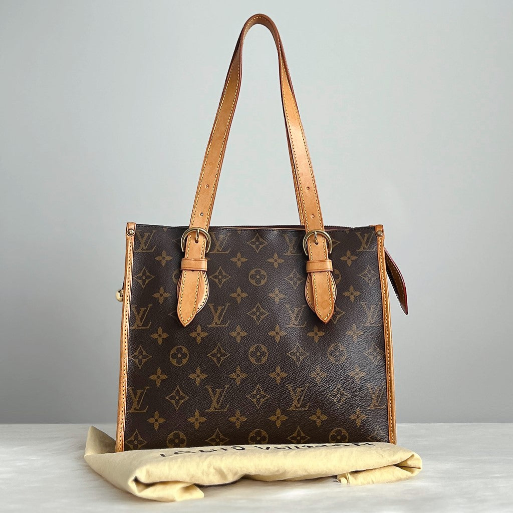 Louis Vuitton Signature Monogram Popincourt Haut Shoulder Bag Excellent