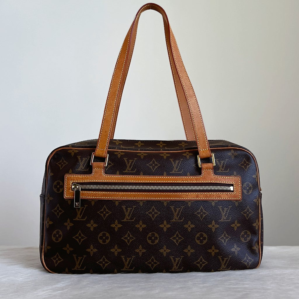 Louis Vuitton Signature Monogram Cite GM Shoulder Bag