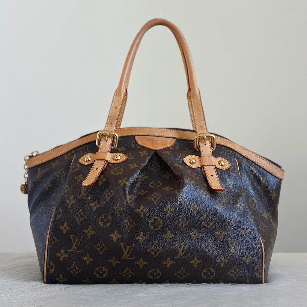 Louis Vuitton Signature Monogram Tivoli GM Shoulder Bag