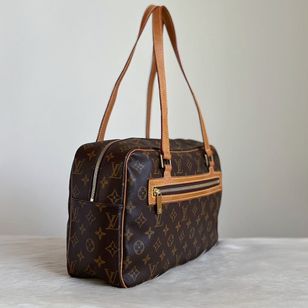 Louis Vuitton Signature Monogram Cite GM Shoulder Bag