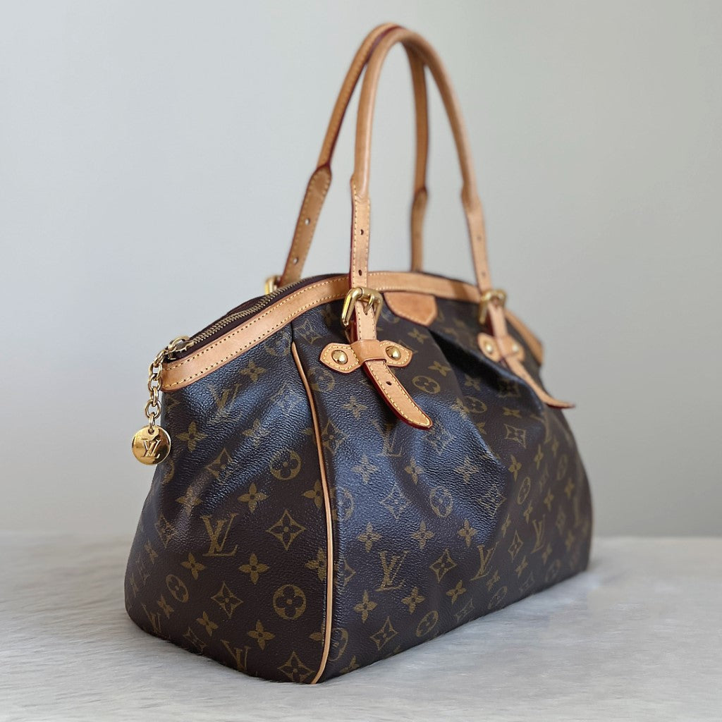 Louis Vuitton Signature Monogram Tivoli GM Shoulder Bag