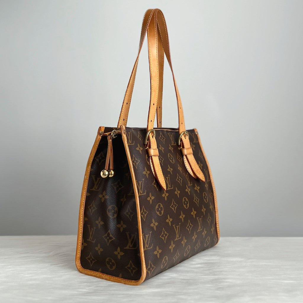 Louis Vuitton Signature Monogram Popincourt Haut Shoulder Bag Excellent
