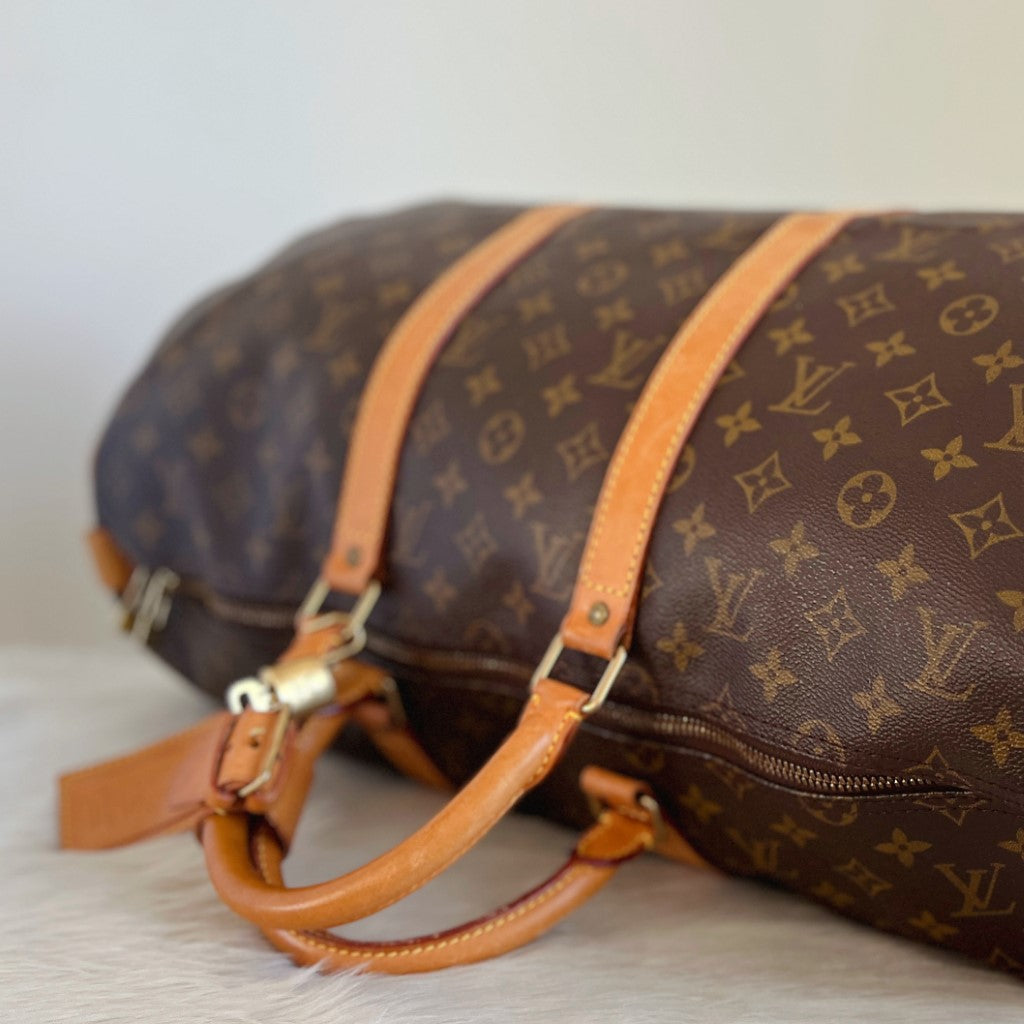 Louis Vuitton Iconic Monogram Keepall 50 Travel Bag Full Set