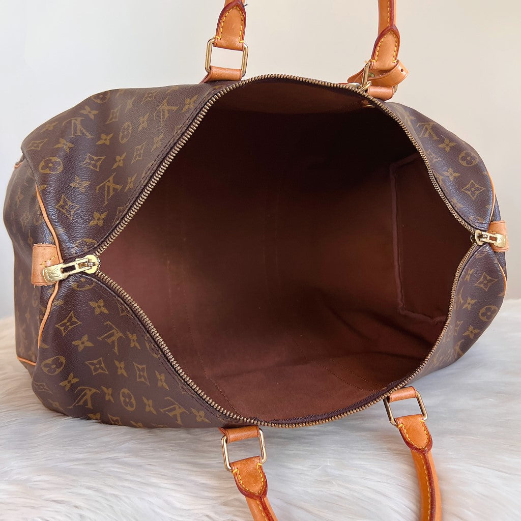 Louis Vuitton Iconic Monogram Keepall 50 Travel Bag Full Set