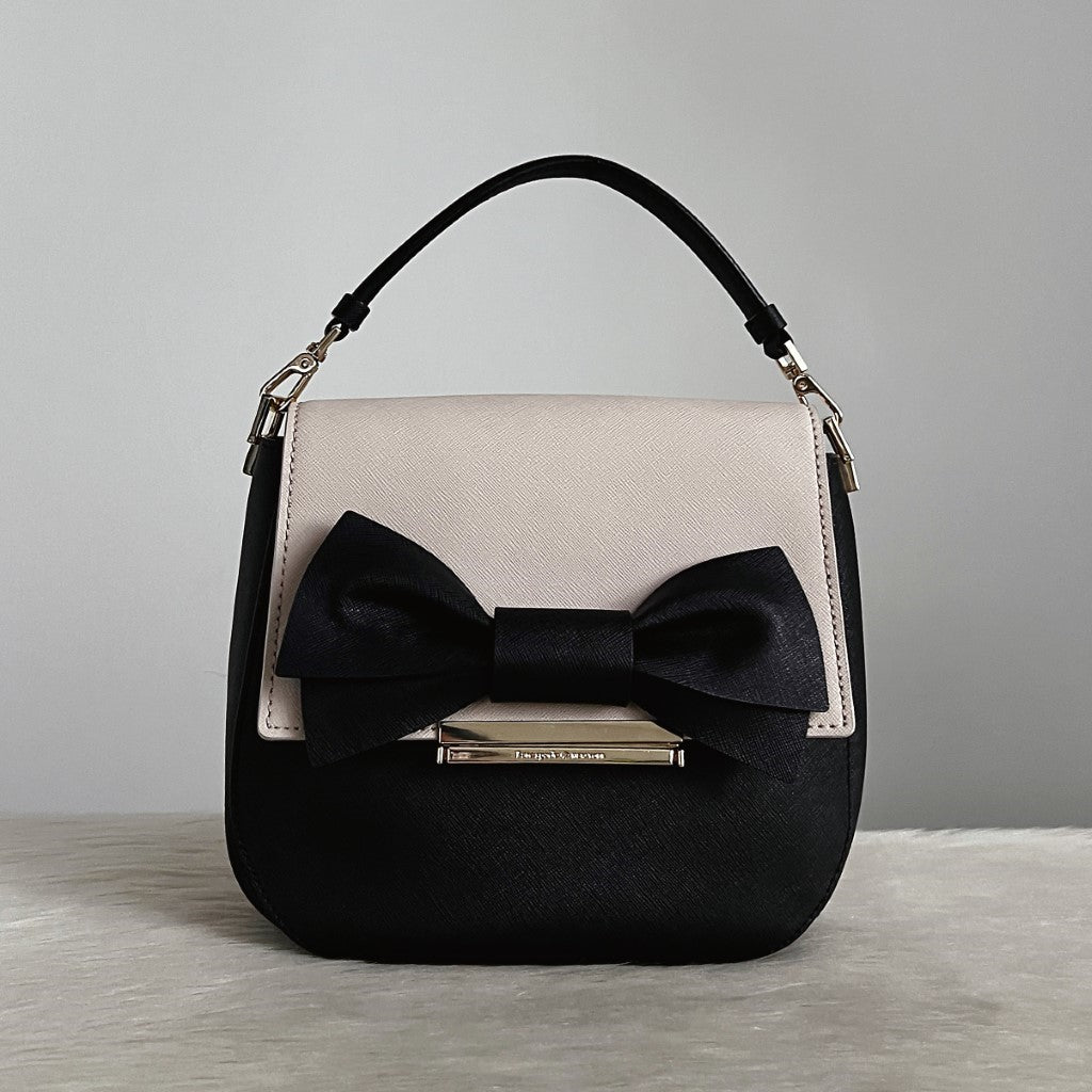 Kate Spade Black Leather 3 Design All in 1 Crossbody Shoulder Bag Like New