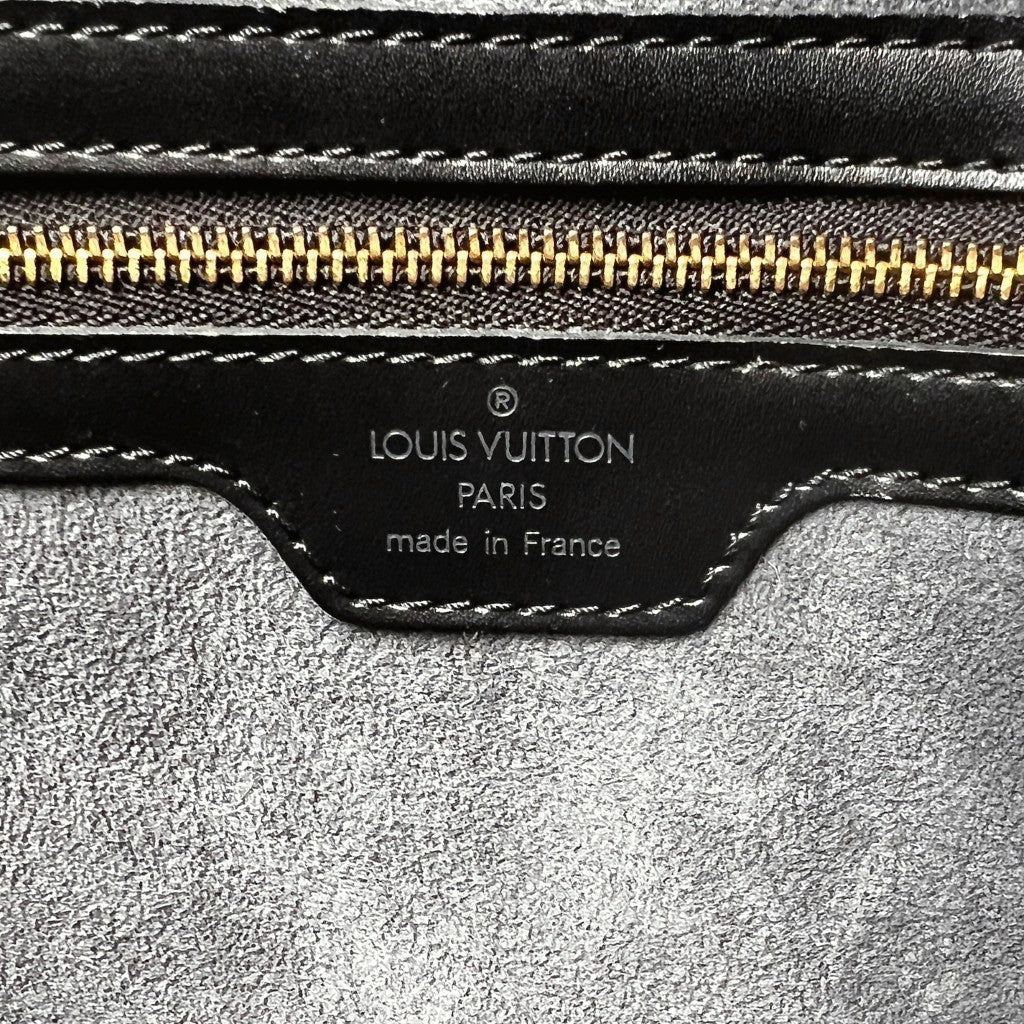 Louis Vuitton Black Epi Leather Lussac Large Shoulder Bag