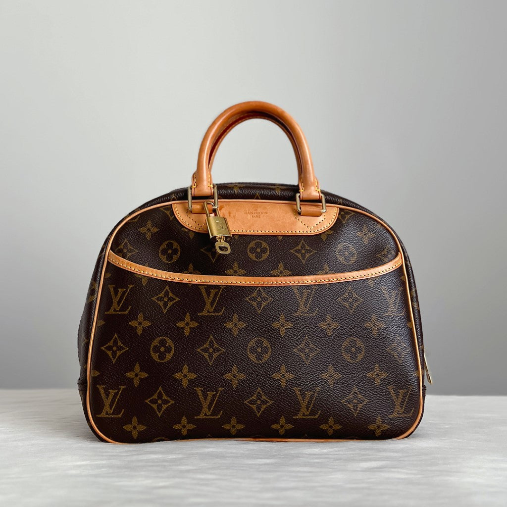 Louis Vuitton Signature Monogram Trouville Tote
