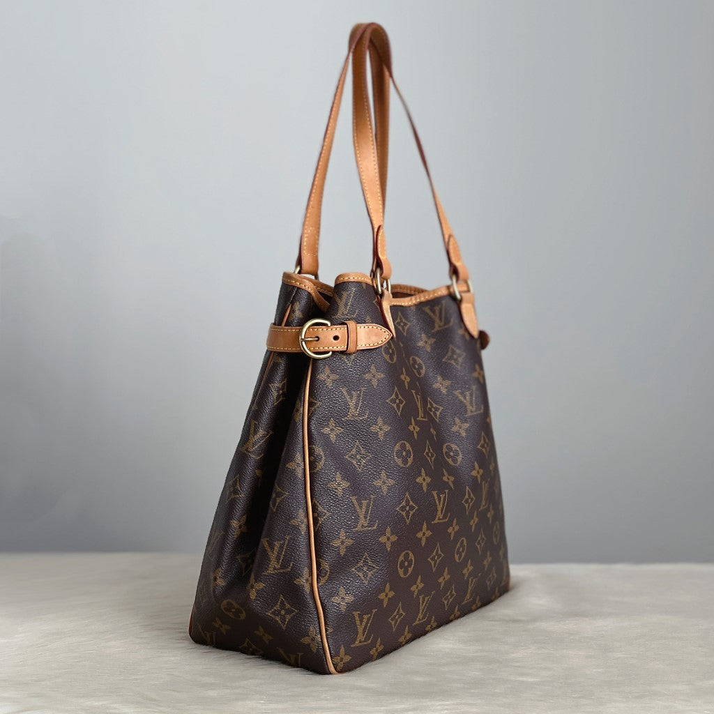 Louis Vuitton Signature Monogram Batignolles Vertical Shoulder Bag