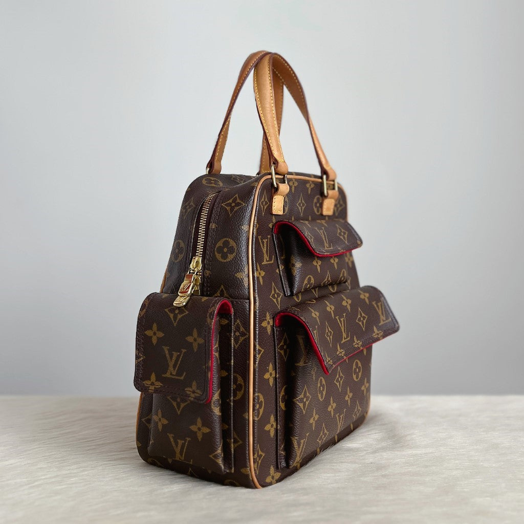 Louis Vuitton Signature Monogram Excentri Cite Tote Bag