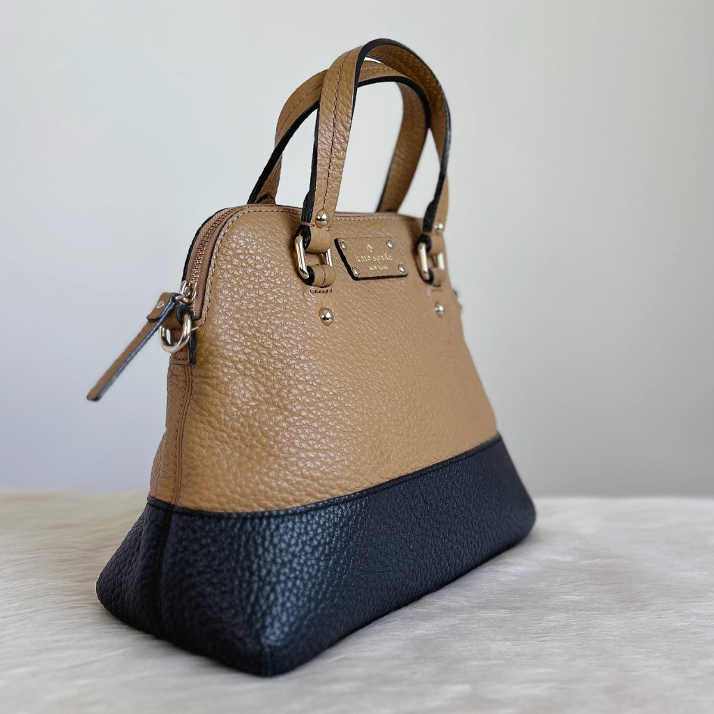 Kate Spade Tone Bag Kate Spade Two Tone Leather Front Logo