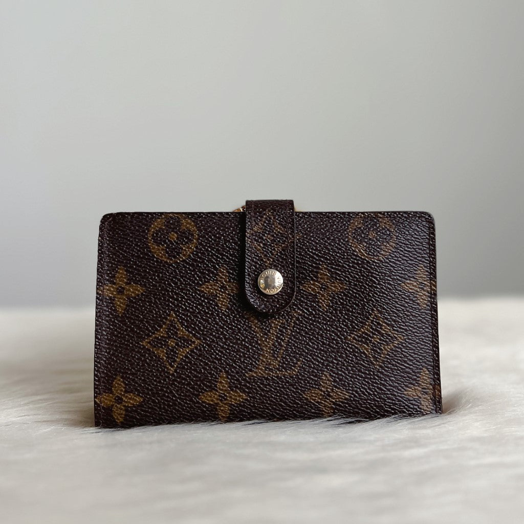 Louis Vuitton Monogram Classic Coin Compartments Wallet