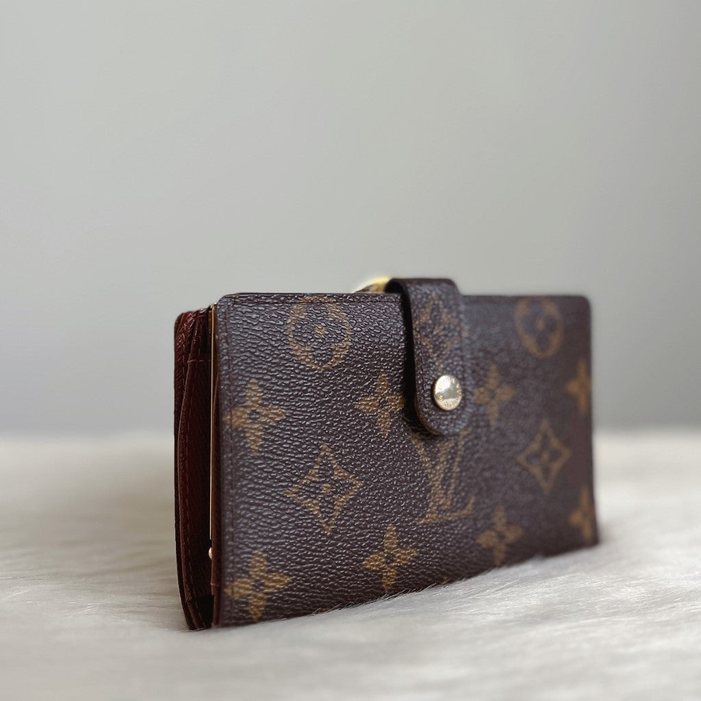 Louis Vuitton Monogram Classic Coin Compartments Wallet