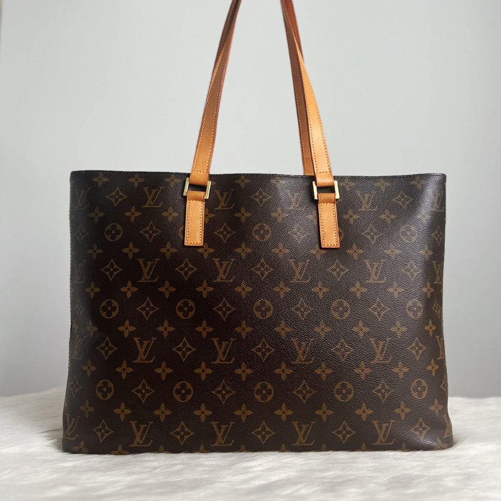 Louis Vuitton Signature Monogram Luco Large Shoulder Bag