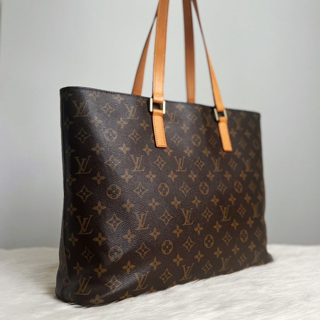 Louis Vuitton Signature Monogram Luco Large Shoulder Bag