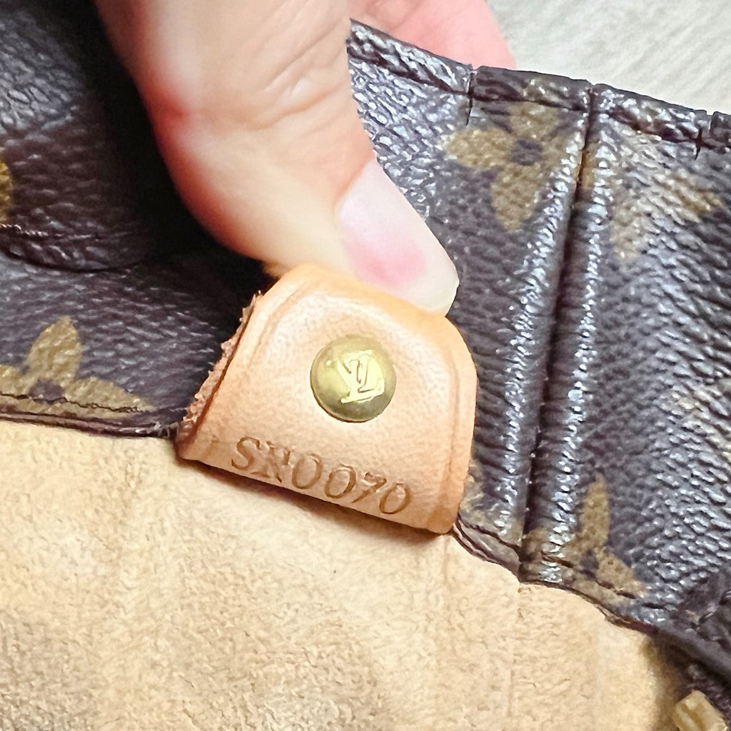 Louis Vuitton Signature Monogram Luco Large Shoulder Bag