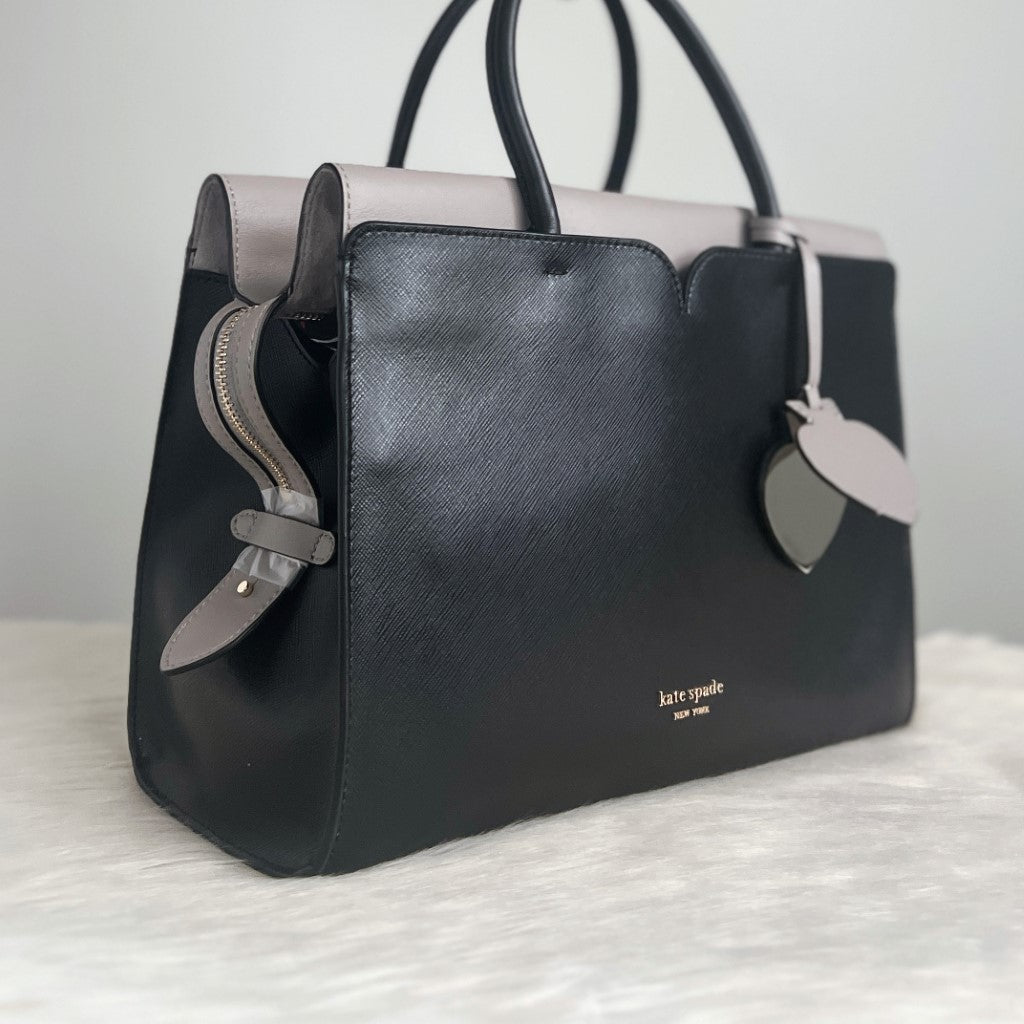 Kate Spade Two Tone Leather Career Tote Bag