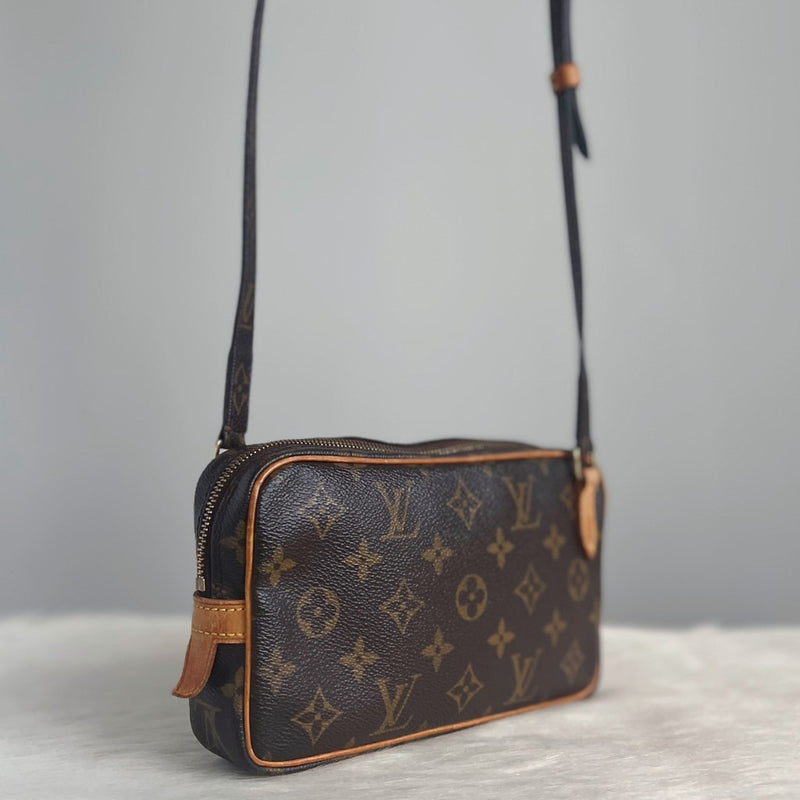 Louis Vuitton Signature Monogram Marly Bandouliere Shoulder Bag