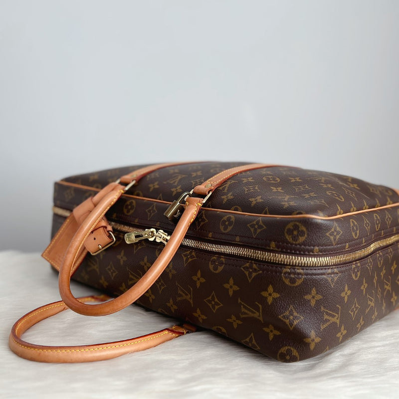 Louis Vuitton Signature Monogram Sirius 45 Travel Bag Suitcase Full Set