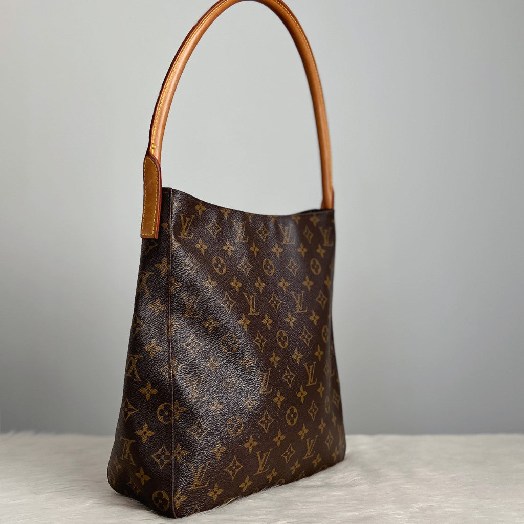 Louis Vuitton Signature Monogram Looping GM Shoulder Bag