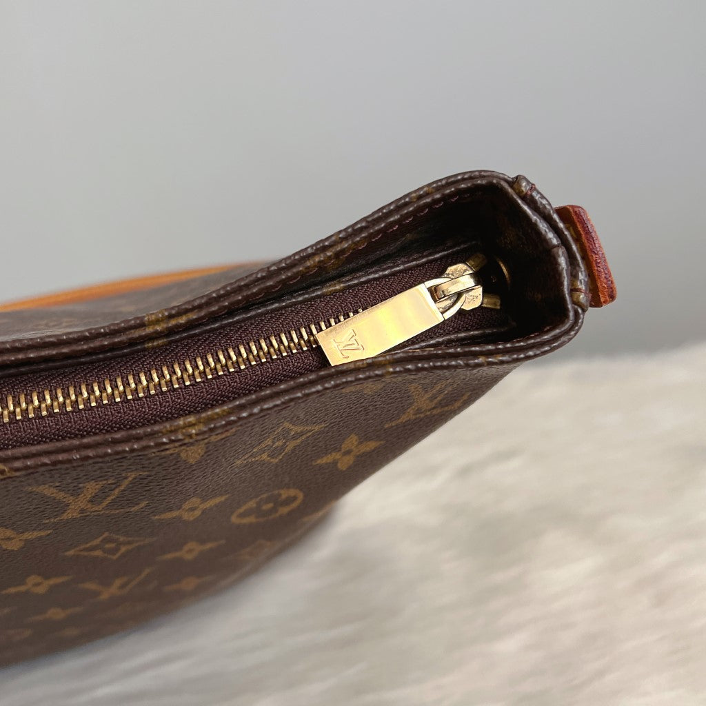 Louis Vuitton Signature Monogram Looping GM Shoulder Bag