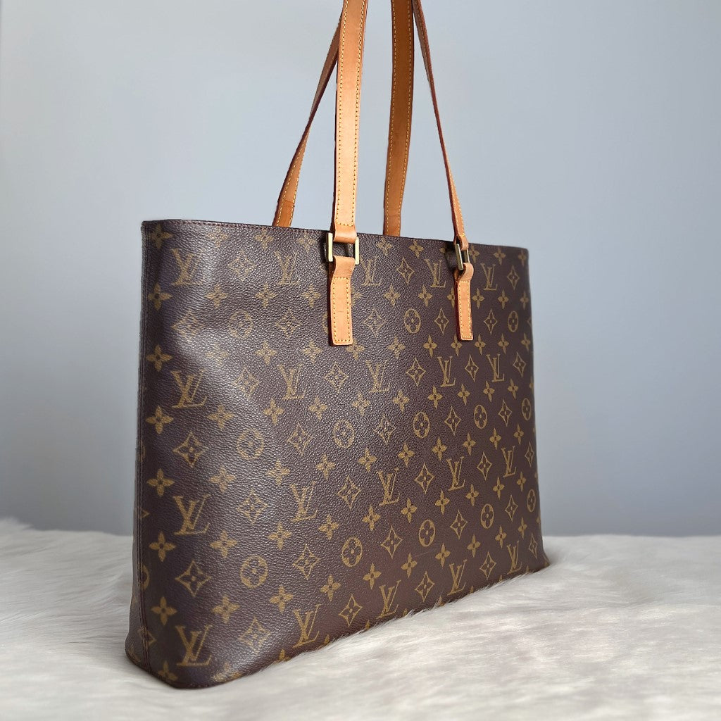 Louis Vuitton Signature Monogram Luco Large Shoulder Bag