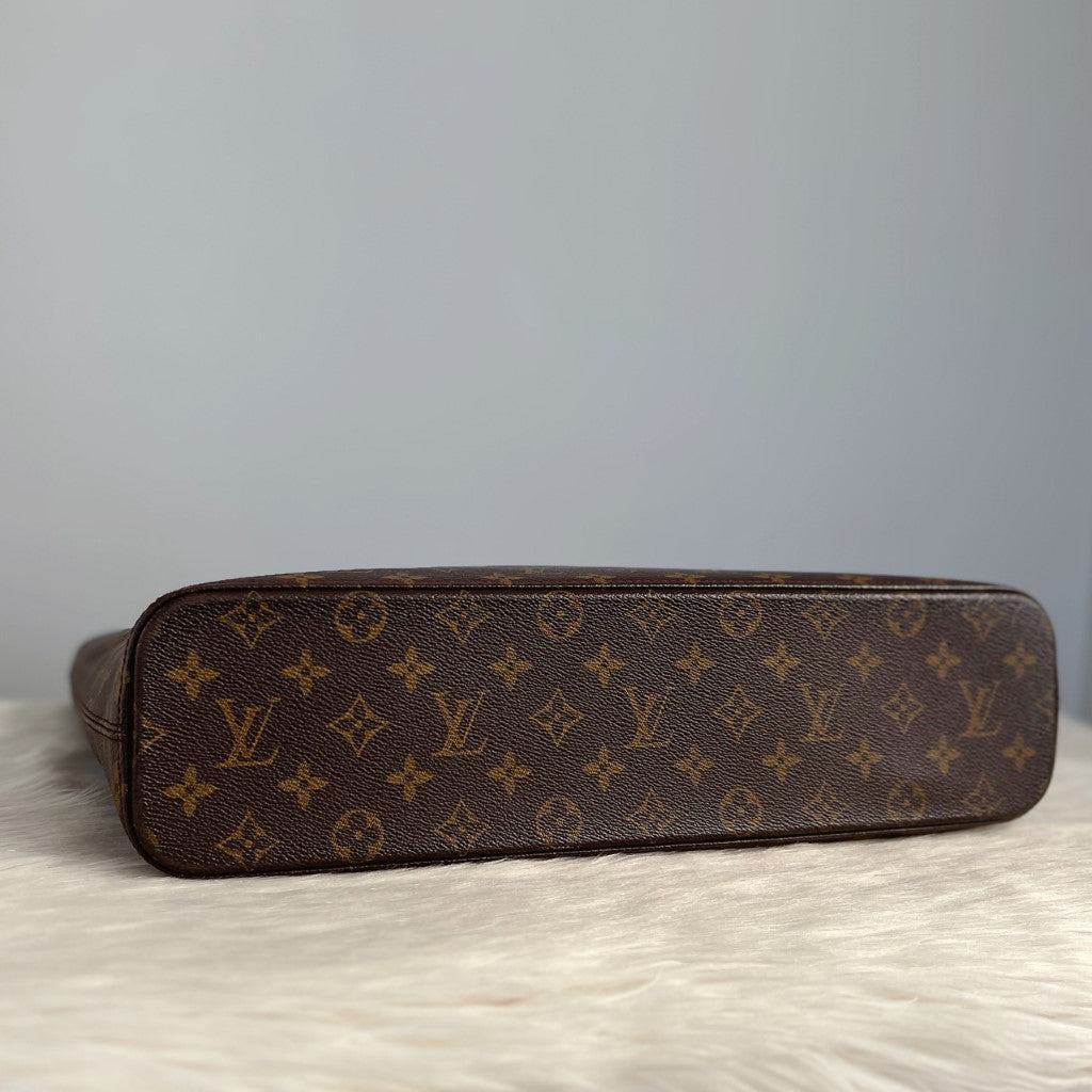 Louis Vuitton Signature Monogram Luco Large Shoulder Bag