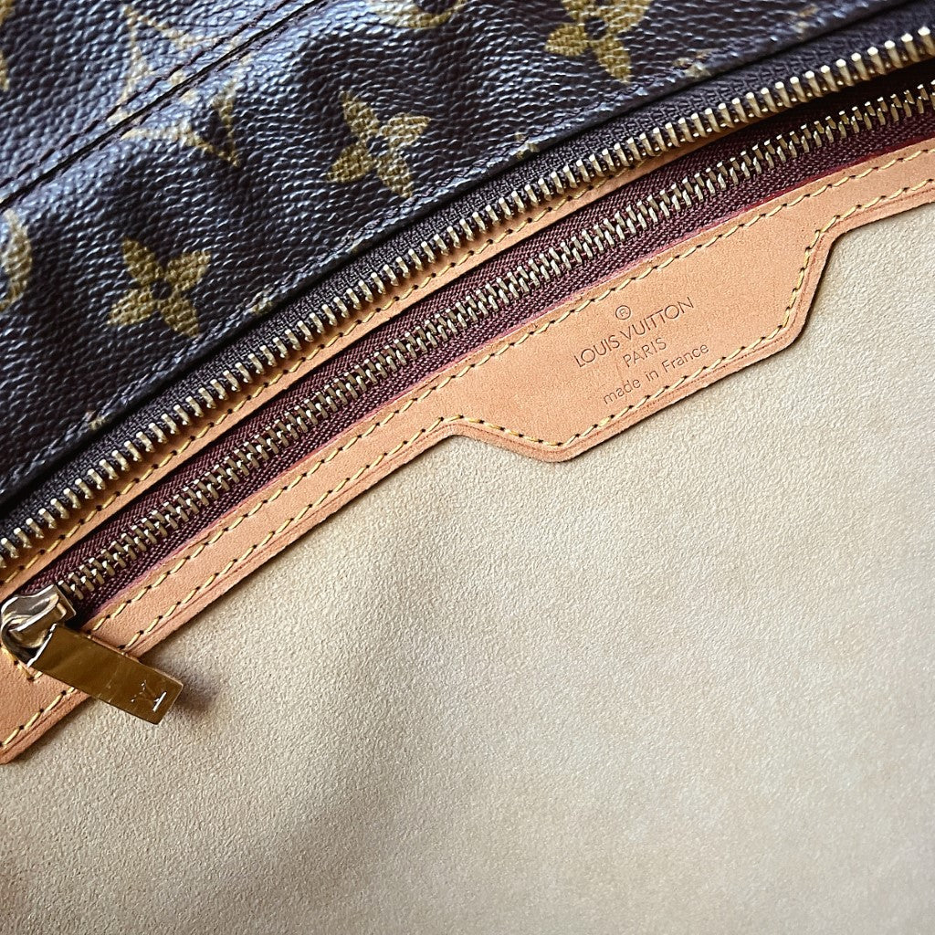 Louis Vuitton Signature Monogram Luco Large Shoulder Bag